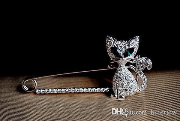 brooch beautifully jewellery fox south korea green-eyed cat fox rhinestone animal brooch pin christmas brooches, Gray
brooch beautifully jewellery fox south korea green-eyed cat fox rhinestone animal brooch pin christmas brooches, Gray