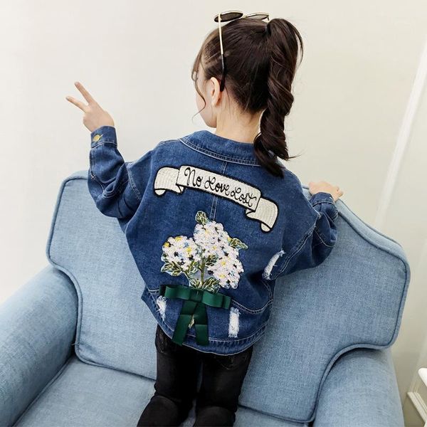 2020 autumn new style foreign trade childrenswear girls labeling jeans coat girl cool denim jacket1, Blue;gray
2020 autumn new style foreign trade childrenswear girls labeling jeans coat girl cool denim jacket1, Blue;gray