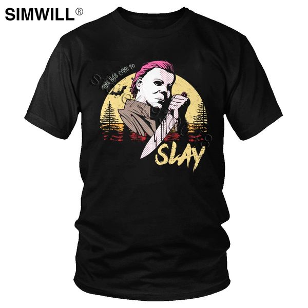 sport novelty latest tee men's pure cotton michael myers t-shirts short sleeves o-neck mike myers halloween graphic t shirt gift
sport novelty latest tee men's pure cotton michael myers t-shirts short sleeves o-neck mike myers halloween graphic t shirt gift