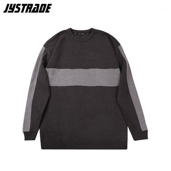 striped oversized harajuku sweater mens winter gray sweater large sport coat autumn clothes streetwear male long sleeve pullover1, White;black 
striped oversized harajuku sweater mens winter gray sweater large sport coat autumn clothes streetwear male long sleeve pullover1, White;black