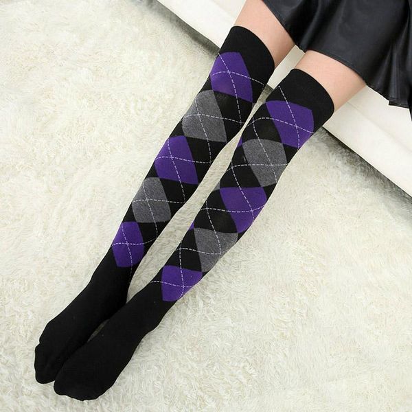 socks & hosiery herfst en winter vrouwen kousen diamant rooster plaid ademend kleurrijke mode harajuku polyester dames over de knie, Black;white
socks & hosiery herfst en winter vrouwen kousen diamant rooster plaid ademend kleurrijke mode harajuku polyester dames over de knie, Black;white
