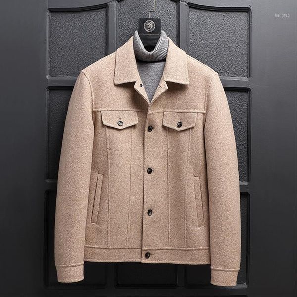 double-sided wool coat men spring autumn handmade jacket short korean mens overcoat casual abrigo hombre 1957b kj38611, Black
double-sided wool coat men spring autumn handmade jacket short korean mens overcoat casual abrigo hombre 1957b kj38611, Black