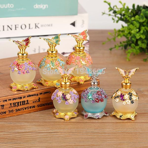 25ml metal butterfly empty glass perfume containers home decoration refillable perfume attar oil bottle gift#81082
25ml metal butterfly empty glass perfume containers home decoration refillable perfume attar oil bottle gift#81082