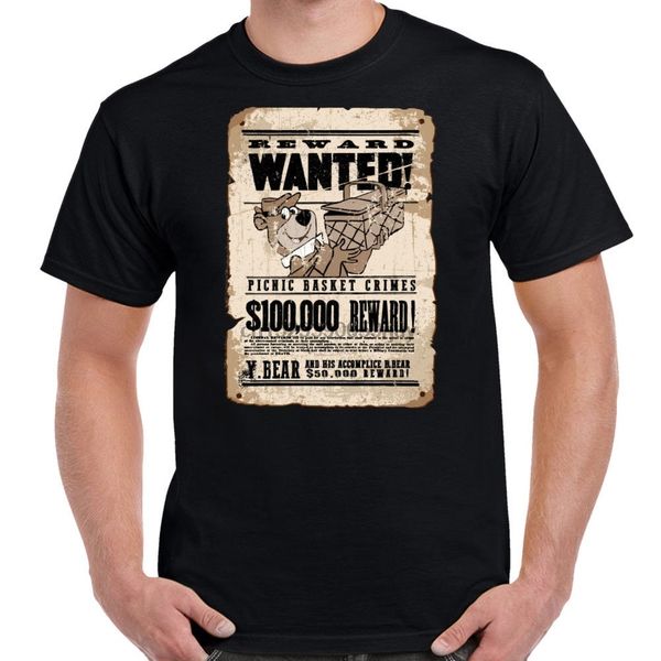 sport yogi wanted poster distressed t shirt