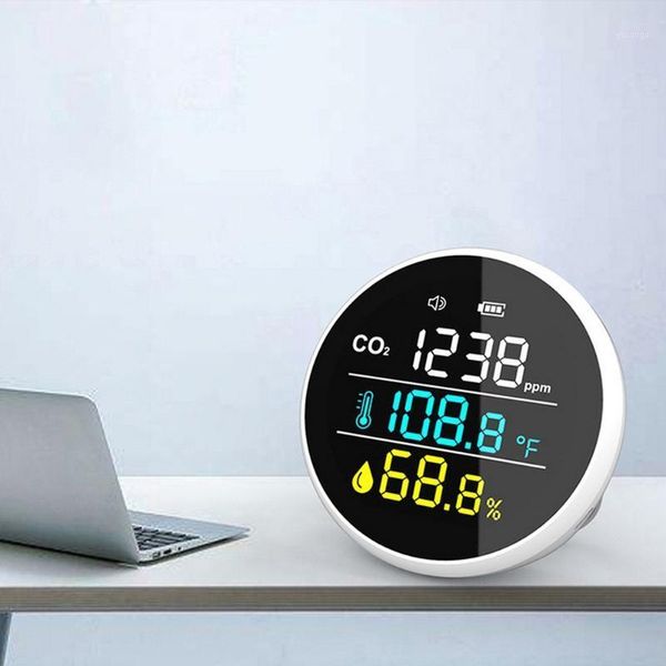 dm1305 400~5000ppm co2 detection scope co2 meter temperature humidity detector smart home air quality monitor indoor outdoor1
dm1305 400~5000ppm co2 detection scope co2 meter temperature humidity detector smart home air quality monitor indoor outdoor1