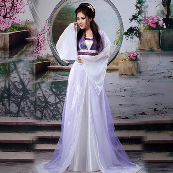 ancient chinese women's hanfu costume, traditional chinese dance costume, four colors, stage and dance costume, Red
ancient chinese women's hanfu costume, traditional chinese dance costume, four colors, stage and dance costume, Red