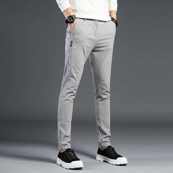 an2021 and winter casual autumn new cotton men's korean straight pants slim leggings, Black
an2021 and winter casual autumn new cotton men's korean straight pants slim leggings, Black