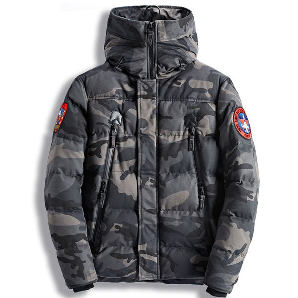 drop shipping men's fashion camouflage parkas long casual winter jacket men military tactical overcoat padded streetwear lbz28, Black
drop shipping men's fashion camouflage parkas long casual winter jacket men military tactical overcoat padded streetwear lbz28, Black