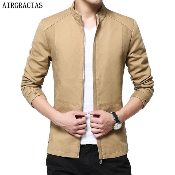 airgracias spring men's slim fit jacket men 4 colors available fashion slim men's jackests 100% cotton m-4xl homme brand clothes, Black;brown
airgracias spring men's slim fit jacket men 4 colors available fashion slim men's jackests 100% cotton m-4xl homme brand clothes, Black;brown