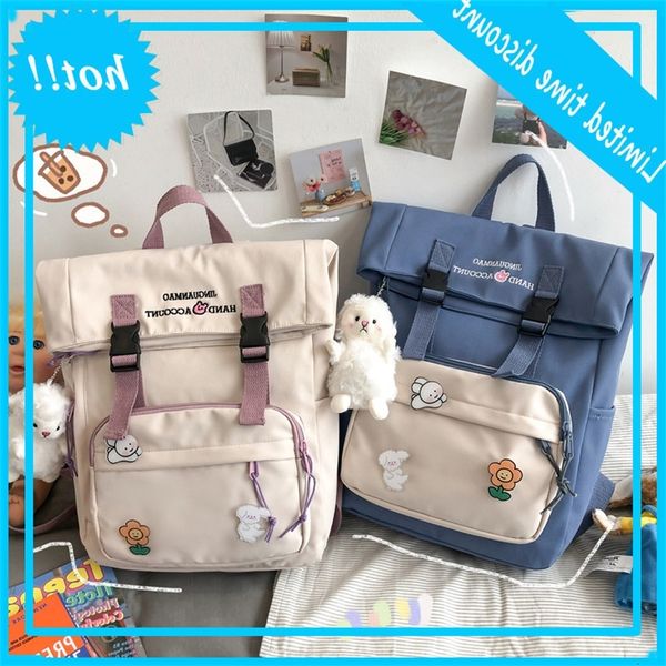 2020 new korean version ins schoolbag female harajuku simple girl college students backpack
2020 new korean version ins schoolbag female harajuku simple girl college students backpack