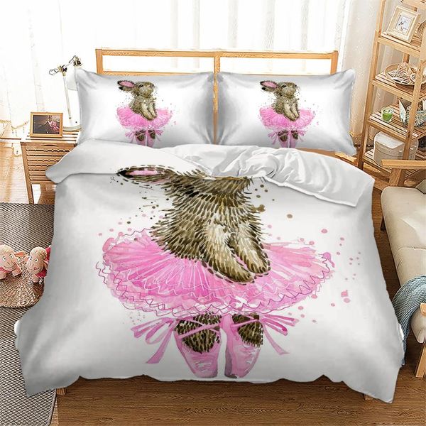 easter bedding set dance animal duvet cover with pillowcase twin king size bed set 3pcs bedlinen home textiles
easter bedding set dance animal duvet cover with pillowcase twin king size bed set 3pcs bedlinen home textiles