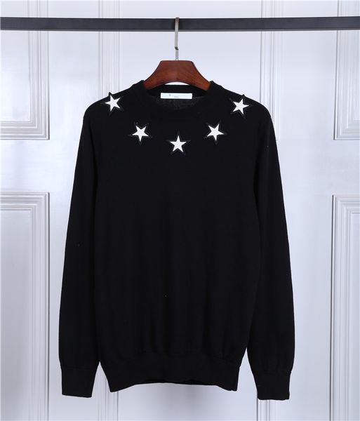 mens designers sweaters fashion france style pullover sweater mens clothing 2020 autumn winter men crew neck sweatshirts with stars -2xl, White;black
mens designers sweaters fashion france style pullover sweater mens clothing 2020 autumn winter men crew neck sweatshirts with stars -2xl, White;black