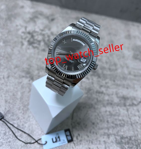 2021 new luxury mens watch 228239 128238 118338 u1 factory grey dial stainless steel strap automatic machinery men watches, Slivery;brown
2021 new luxury mens watch 228239 128238 118338 u1 factory grey dial stainless steel strap automatic machinery men watches, Slivery;brown
