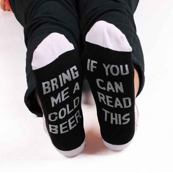 men women funny socks meias if you can read this socks boy girl low cut ankle sock cotton casual words printed socks, Black
men women funny socks meias if you can read this socks boy girl low cut ankle sock cotton casual words printed socks, Black