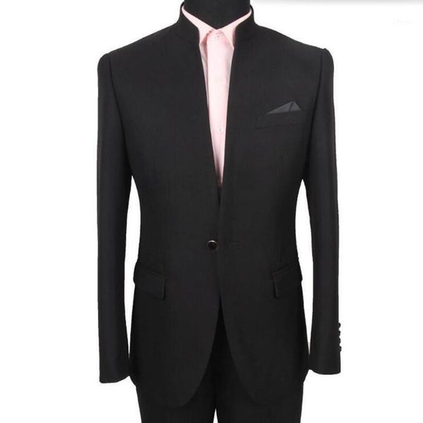 wholesale- men suits fashion black men's wedding mandarin collar tuxedos suits handsome formal prom suits(jacket+pants)1, White;black
wholesale- men suits fashion black men's wedding mandarin collar tuxedos suits handsome formal prom suits(jacket+pants)1, White;black