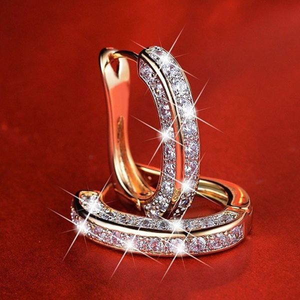 hoop & huggie exquisite 3-colors earrings for women u-shaped geometric white zircon engagement wedding crystal party gift jewelry, Golden;silver
hoop & huggie exquisite 3-colors earrings for women u-shaped geometric white zircon engagement wedding crystal party gift jewelry, Golden;silver