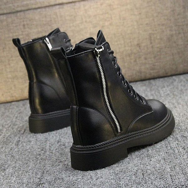white mid-calf boots women shoes autumn booties woman 2020 low heel boots-women zipper winter footwear round toe short, Black
white mid-calf boots women shoes autumn booties woman 2020 low heel boots-women zipper winter footwear round toe short, Black