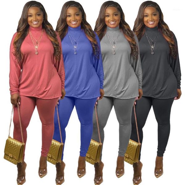 spring autumn women comfortable solid 2pcs fashion turtleneck long sleeves +skinny pencil pants high stretchy outfits1, Gray
spring autumn women comfortable solid 2pcs fashion turtleneck long sleeves +skinny pencil pants high stretchy outfits1, Gray