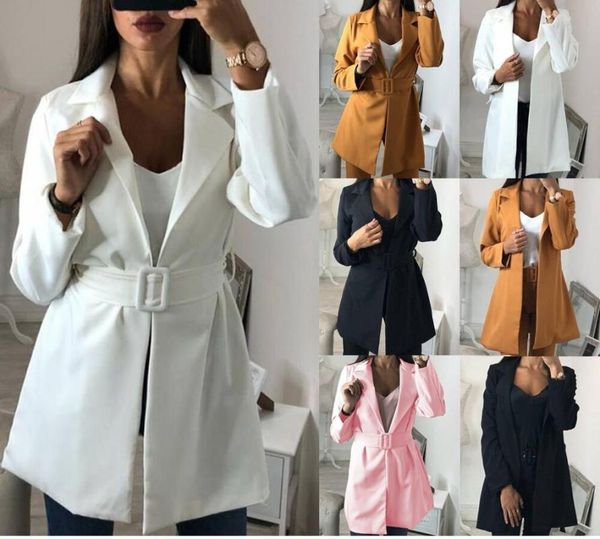 2021 autumn blazer women simple lapel small suit long sleeve jacket with belt office lady colorful blazer jacket for women, White;black
2021 autumn blazer women simple lapel small suit long sleeve jacket with belt office lady colorful blazer jacket for women, White;black