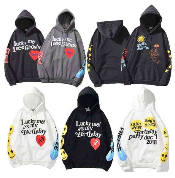 hoodie 3d foam smiley print sweatshirt west cpfm touch my soul you must be reborn pullover men women's see ghosts vip 6il7 603, Black
hoodie 3d foam smiley print sweatshirt west cpfm touch my soul you must be reborn pullover men women's see ghosts vip 6il7 603, Black