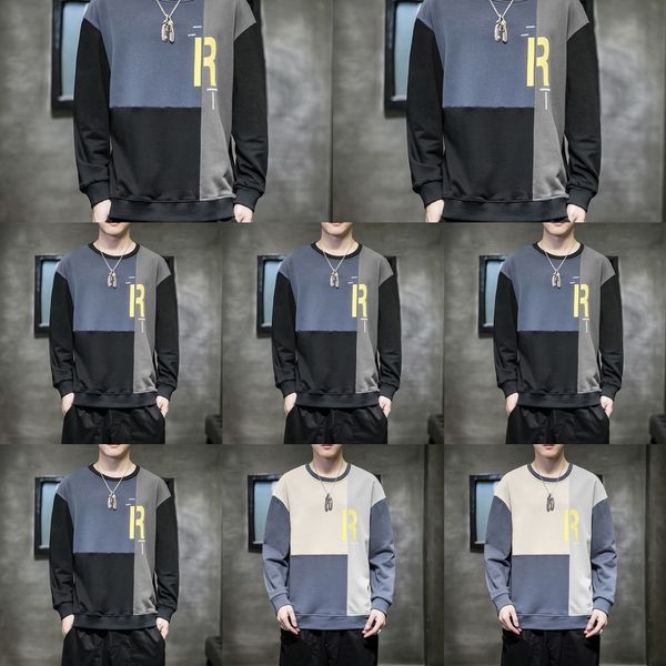 a1oaa autumn sweater men's shirt trendy handsome coat round neck casual long new student base sleeve pullover pullover pullovercoat pul, Black
a1oaa autumn sweater men's shirt trendy handsome coat round neck casual long new student base sleeve pullover pullover pullovercoat pul, Black