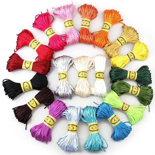 20m lot braided macrame silk macrame cord rope thread wire 2mm diy chinese knot satin nylon bracelets making findings beading h bbyccd
20m lot braided macrame silk macrame cord rope thread wire 2mm diy chinese knot satin nylon bracelets making findings beading h bbyccd
