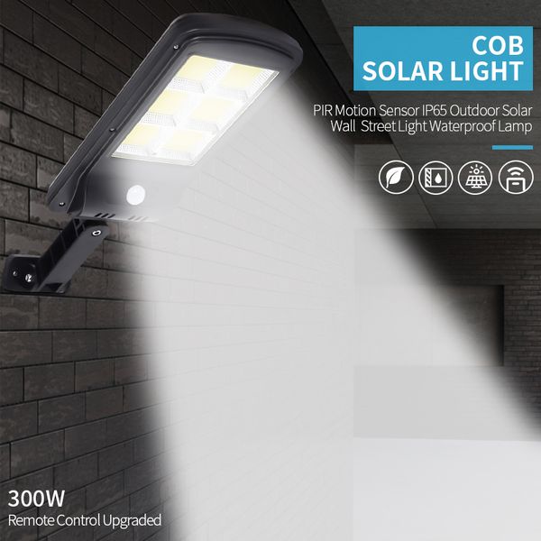 powerful remote control upgraded cob solar light pir motion sensor ip65 outdoor solar wall street light waterproof lamp
powerful remote control upgraded cob solar light pir motion sensor ip65 outdoor solar wall street light waterproof lamp