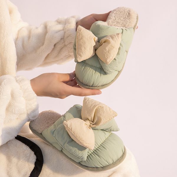 designer shoes winter women home slippers warm plush butterfly-knot waterproof down cotton soft comfortable flat shoes bedroom f, Black
designer shoes winter women home slippers warm plush butterfly-knot waterproof down cotton soft comfortable flat shoes bedroom f, Black