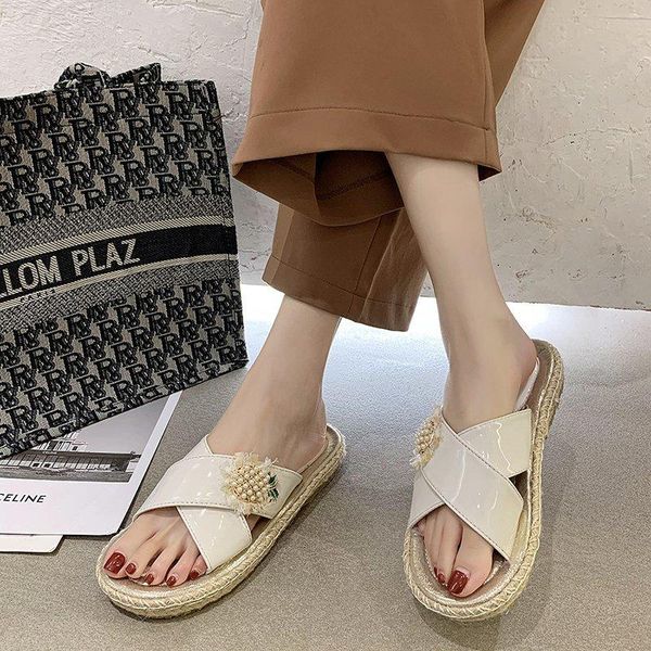 slippers women summer 2021 casual ladies sandals platform non-slip female shoes outdoor flat with solid women's, Black
slippers women summer 2021 casual ladies sandals platform non-slip female shoes outdoor flat with solid women's, Black