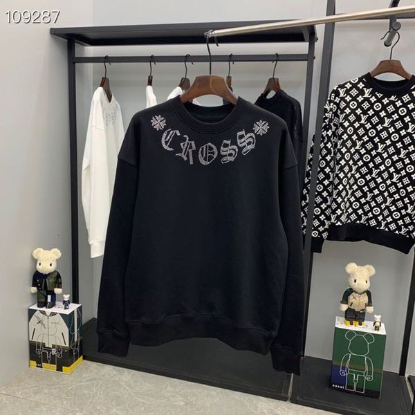 2020 winter new drill cross horseshoe sanskrit sweater for men and women fashion brand casual pullover long sleeve
2020 winter new drill cross horseshoe sanskrit sweater for men and women fashion brand casual pullover long sleeve