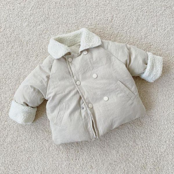 jackets kids winter solid fleece coat baby boys and girls down jacket infant toddler thicken warm outwear cotton padded clothes 6m-3t, Blue;gray
jackets kids winter solid fleece coat baby boys and girls down jacket infant toddler thicken warm outwear cotton padded clothes 6m-3t, Blue;gray