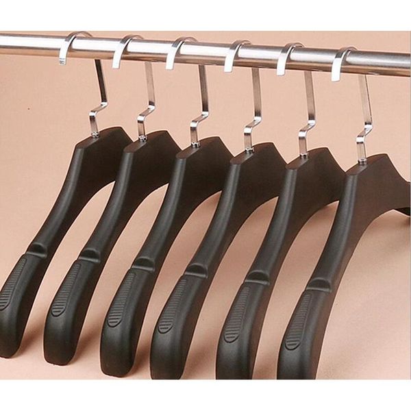 luxury thick wide shoulder black plastic hanger for coats,anti-slip, man's style (8 piece bbyaiz
luxury thick wide shoulder black plastic hanger for coats,anti-slip, man's style (8 piece bbyaiz