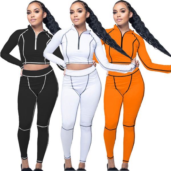 women 2 piece set casual short sleeve v neck crop 2pcs autumn new women designers clothes, Gray
women 2 piece set casual short sleeve v neck crop 2pcs autumn new women designers clothes, Gray
