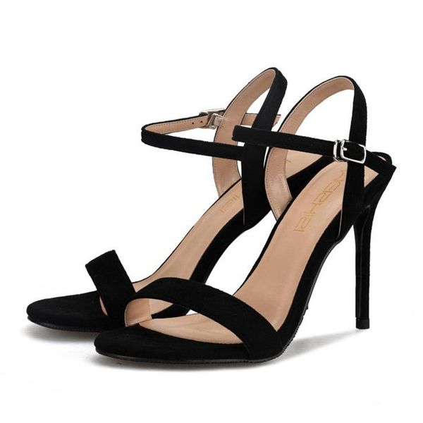 2021 summer lady simple solid color buckle high heels thin high heels shoes elegant woman wedding party sandals j0045, Black
2021 summer lady simple solid color buckle high heels thin high heels shoes elegant woman wedding party sandals j0045, Black