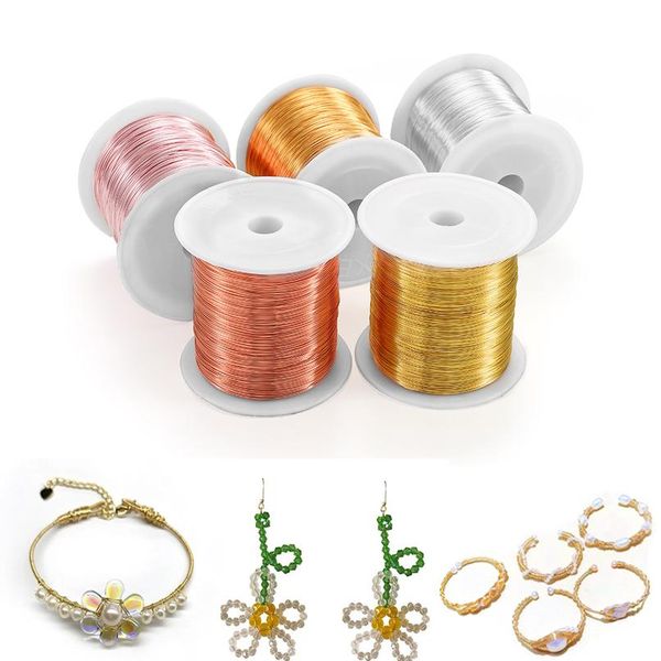 30-320m/lot 0.3-1mm colorfast beading wire copper wire jewelry cord string for diy bracelet necklace making findings wmtlll, White;red
30-320m/lot 0.3-1mm colorfast beading wire copper wire jewelry cord string for diy bracelet necklace making findings wmtlll, White;red