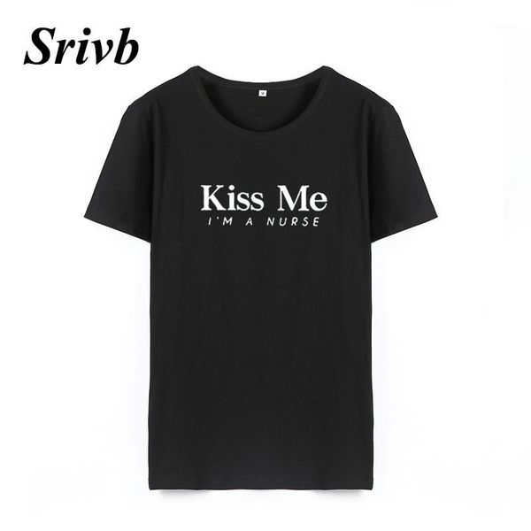 srivb kiss me letter short sleeve women tumblr plus size hip hop print t shirt women summer hipster o-neck tee shirt 1, White
srivb kiss me letter short sleeve women tumblr plus size hip hop print t shirt women summer hipster o-neck tee shirt 1, White