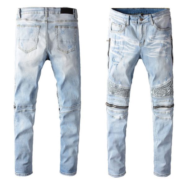 famous mens jeans mens ripped rip slim elastic denim fit biker jeans fashion fit zipper ripped pants casual hip hop trousers 3 style, Blue
famous mens jeans mens ripped rip slim elastic denim fit biker jeans fashion fit zipper ripped pants casual hip hop trousers 3 style, Blue