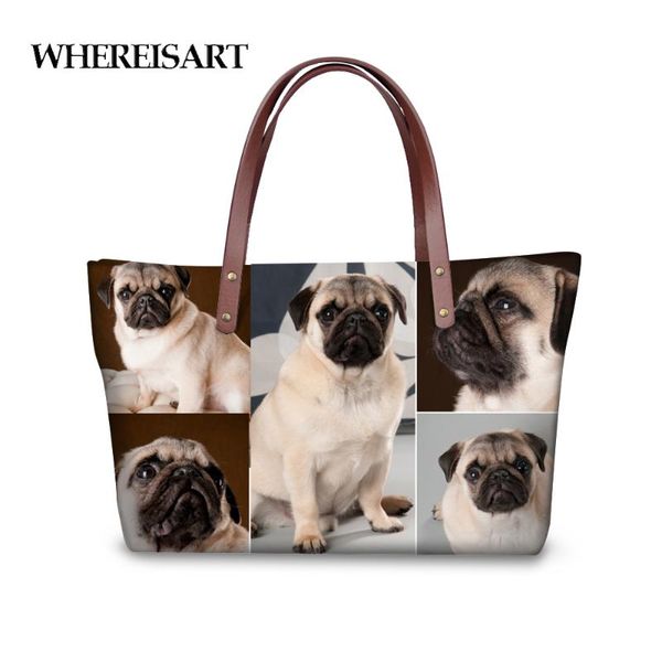 whereisart funny pug pattern women handbag dog animal woman bag bolsas feminina female casual shoulder messenger bag for ladies
whereisart funny pug pattern women handbag dog animal woman bag bolsas feminina female casual shoulder messenger bag for ladies