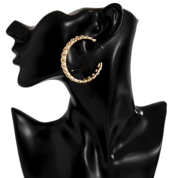 trendy hoop earrings hollow c shape pendant earrings basketball brincos celebrity brand loop for women jewelry 50*50mm, Golden;silver
trendy hoop earrings hollow c shape pendant earrings basketball brincos celebrity brand loop for women jewelry 50*50mm, Golden;silver