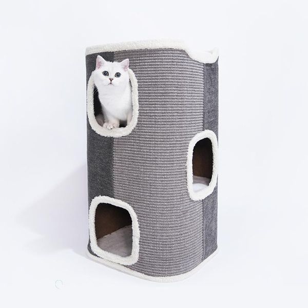 cat houses sisal bucket climbing frame nest cat tree four seasons general semi-enclosed villa luxury pet supplies
cat houses sisal bucket climbing frame nest cat tree four seasons general semi-enclosed villa luxury pet supplies