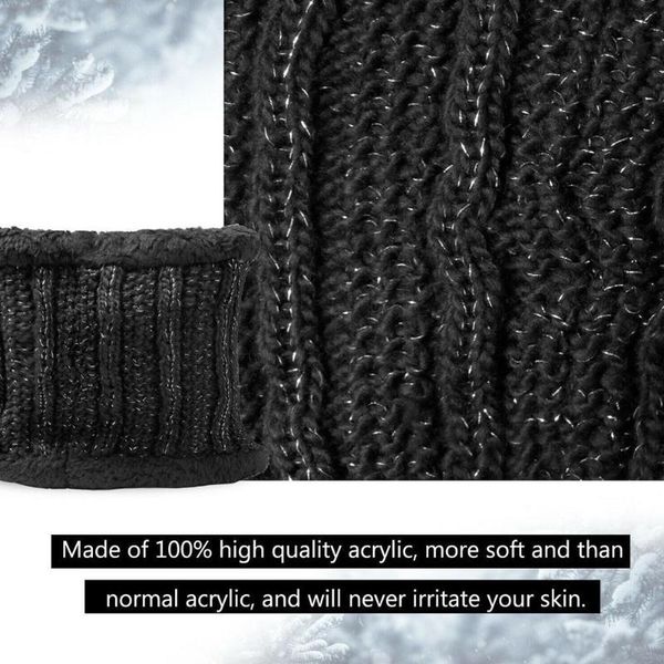 fashion winter knitted beanies hats women thick warm beanie hat caps neck letter bonnet sets skullies scarf beanie female k d7r1, Blue;gray
fashion winter knitted beanies hats women thick warm beanie hat caps neck letter bonnet sets skullies scarf beanie female k d7r1, Blue;gray