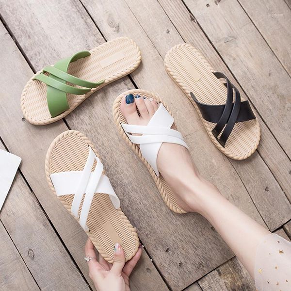 summer solid pvc slippers women flat flip flops slip-on women beach slides ladies mules casual shoes1, Black
summer solid pvc slippers women flat flip flops slip-on women beach slides ladies mules casual shoes1, Black