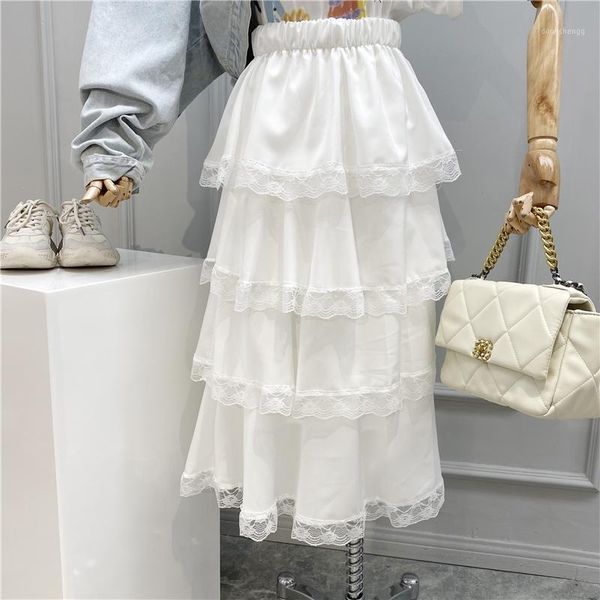 sweet lace joint layers flounced cake skirt women 2020 spring and summer medium-length white skirts girls students loose skirt1, Black
sweet lace joint layers flounced cake skirt women 2020 spring and summer medium-length white skirts girls students loose skirt1, Black