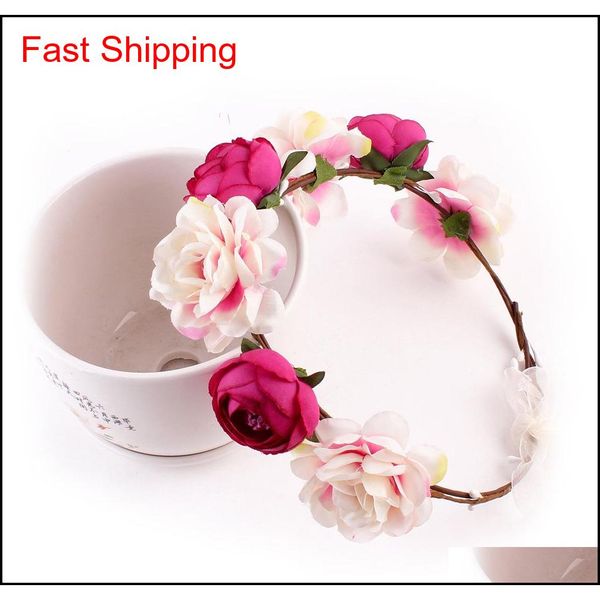 bohemia women flower headband hair band garland crown artificial wedding bride simulation flower head wreath qylvjr mj_fashion, Silver
bohemia women flower headband hair band garland crown artificial wedding bride simulation flower head wreath qylvjr mj_fashion, Silver