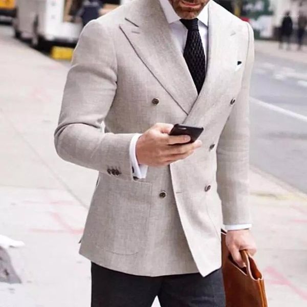 double breasted grey 1 piece suit jacket slim men suit blazer for men groom wedding tuxedo prom wedding business1, White;black
double breasted grey 1 piece suit jacket slim men suit blazer for men groom wedding tuxedo prom wedding business1, White;black
