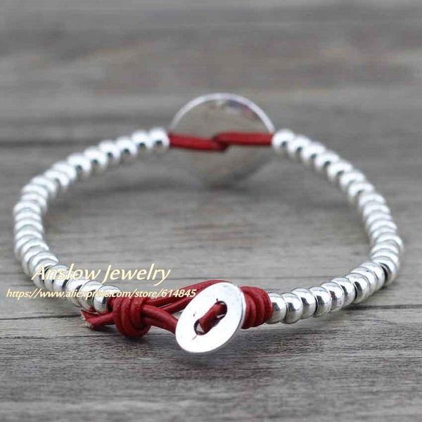 anslow 2017 new arrival fashion jewelry accessories 4 colors men or women leather bracelets with zinc alloy beads gift low0381lb sqckzu, Golden;silver
anslow 2017 new arrival fashion jewelry accessories 4 colors men or women leather bracelets with zinc alloy beads gift low0381lb sqckzu, Golden;silver