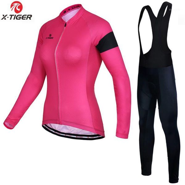 x-tiger 2020 anti-uv autumn cycling clothing suit 100% polyester mtb bicycle clothes long sleeve cycling jersey set for women1, Black;blue
x-tiger 2020 anti-uv autumn cycling clothing suit 100% polyester mtb bicycle clothes long sleeve cycling jersey set for women1, Black;blue