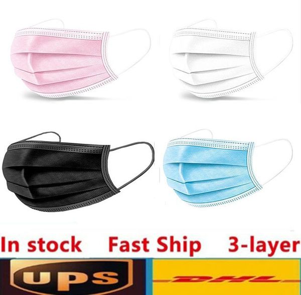 dhl ups disposable masks black pink white box with elastic ear loop 3 ply breathable dust air anti-pollution face ma
dhl ups disposable masks black pink white box with elastic ear loop 3 ply breathable dust air anti-pollution face ma