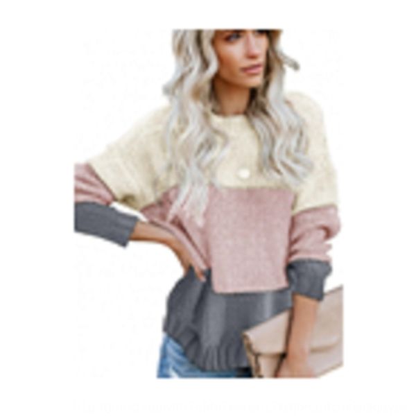 new fashion stripe color matching pulloversweater pullover pullover for women's thick line sweater in autumn winter 2019 cgzz4, White;black
new fashion stripe color matching pulloversweater pullover pullover for women's thick line sweater in autumn winter 2019 cgzz4, White;black