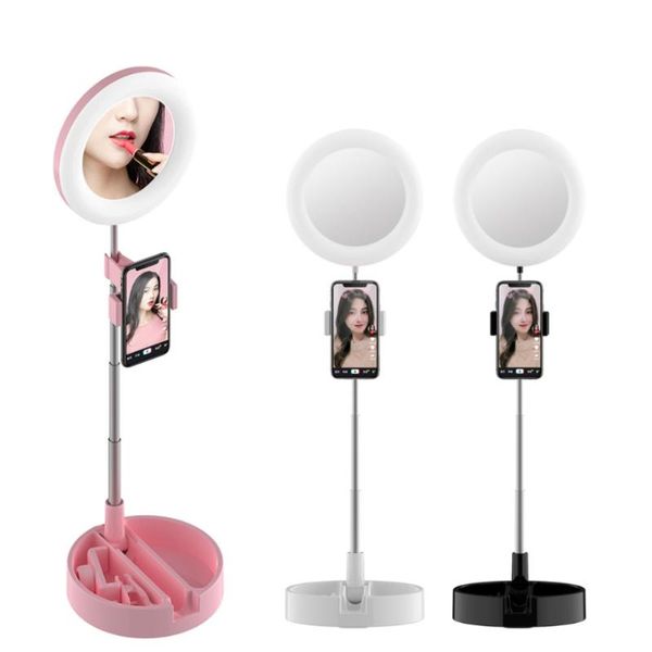 ring light 6 inches led video light deskfill lamp with phone holder mirror portable for makeup selfie live stream smartphone
ring light 6 inches led video light deskfill lamp with phone holder mirror portable for makeup selfie live stream smartphone